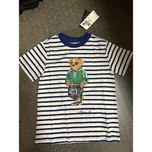 Boys POLO RALPH LAUREN Polo Bear T-Shirt. Size 4
